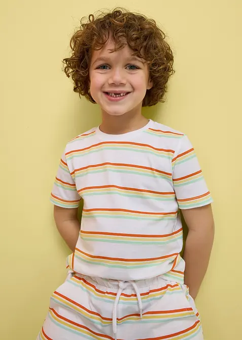 T-shirt in puro cotone biologico (pacco da 3), bonprix