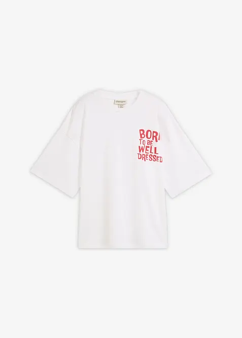 Maxi maglia in puro cotone biologico, bonprix