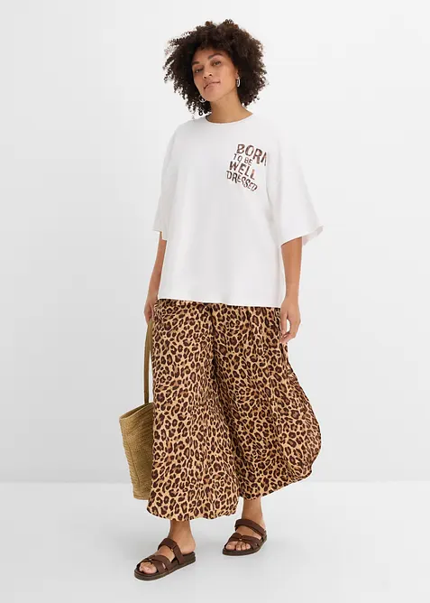 Maxi maglia in puro cotone biologico, bonprix