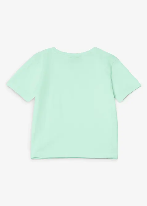 T-shirt in puro cotone biologico con paillettes reversibili, bonprix