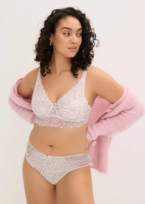 Reggiseno minimizer in pizzo delicato, bonprix