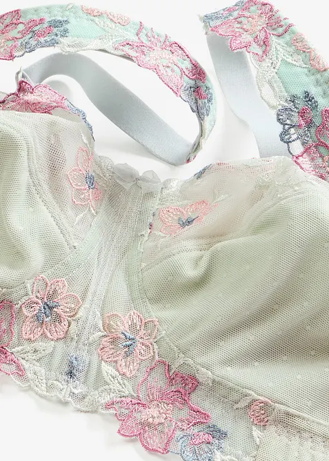 Reggiseno contenitivo senza ferretto con spalline imbottite, bonprix