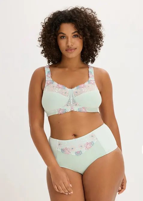 Reggiseno contenitivo senza ferretto con spalline imbottite, bonprix