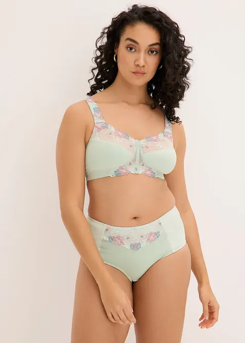 Reggiseno contenitivo senza ferretto con spalline imbottite, bonprix