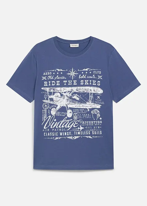 T-shirt in puro cotone biologico, bonprix