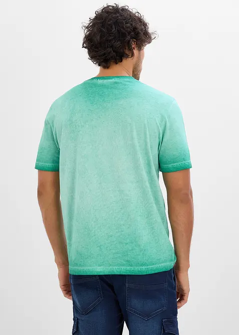T-shirt in puro cotone biologico effetto lavato, bonprix