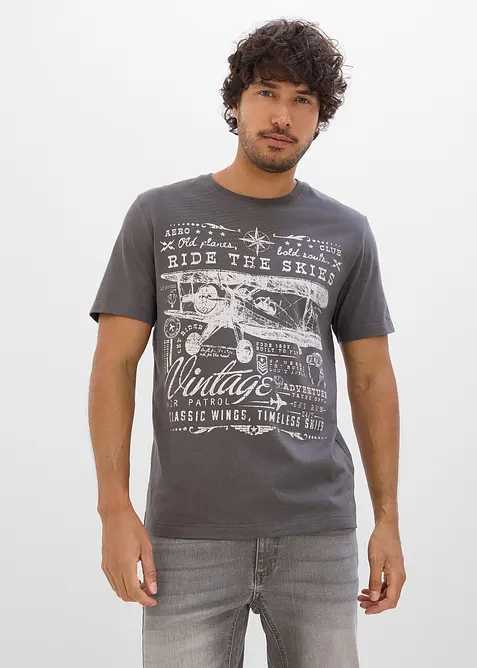 T-shirt in puro cotone biologico, bonprix