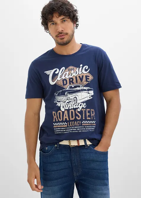 T-shirt in puro cotone biologico, bonprix