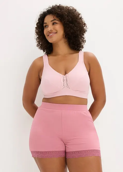Reggiseno senza ferretto  con cotone biologico (pacco da 2), bonprix