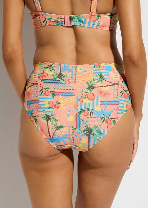 Slip a vita alta per bikini, bonprix