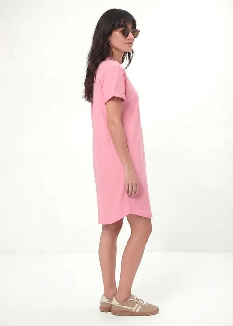 Abito leggero in jersey fiammato di cotone biologico (pacco da 2), bonprix