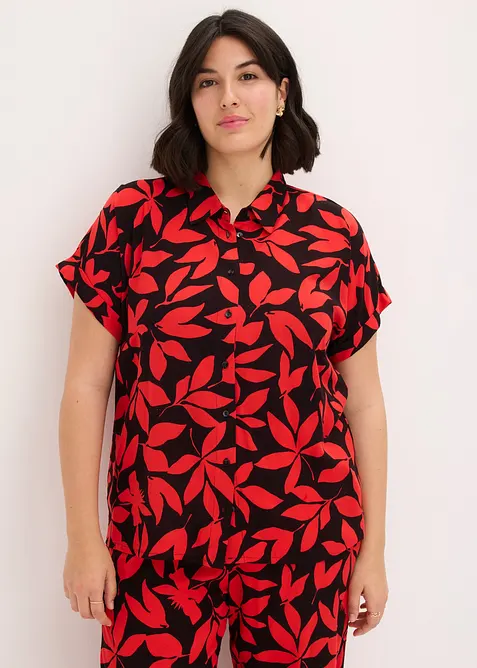 Blusa in viscosa fluida, bonprix