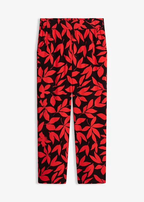 Pantaloni a palazzo in viscosa fluida, bonprix