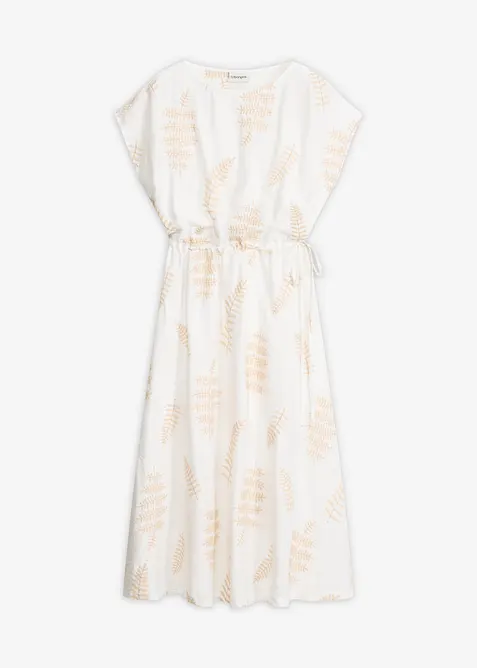 Abito midi con ricami, bonprix