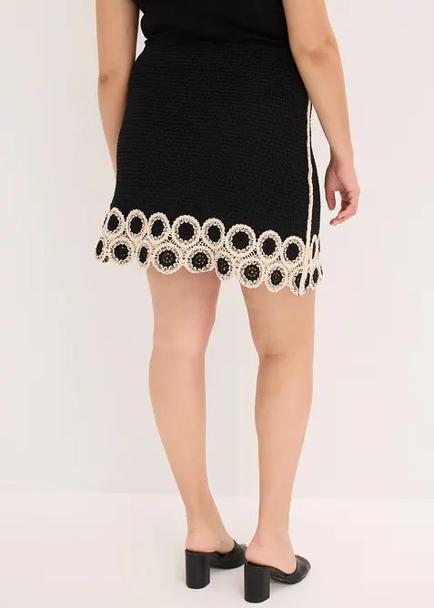 Gonna in maglia di puro cotone, bonprix