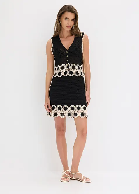 Gonna in maglia di puro cotone, bonprix