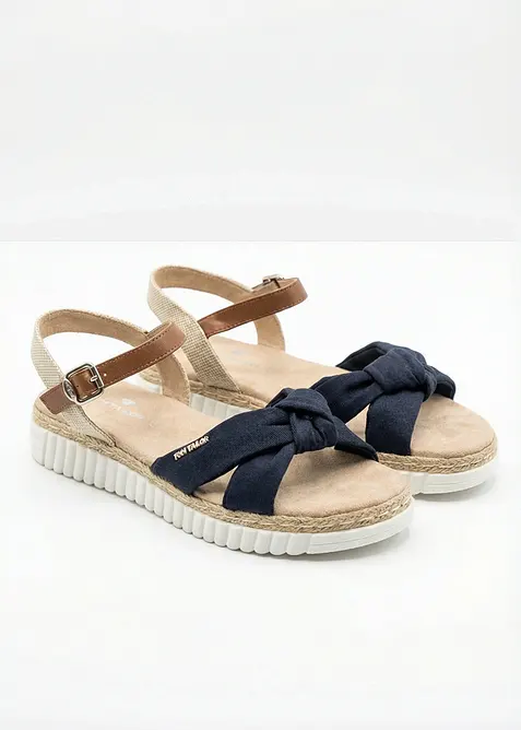 Sandali Tom Tailor con zeppa, Tom Tailor