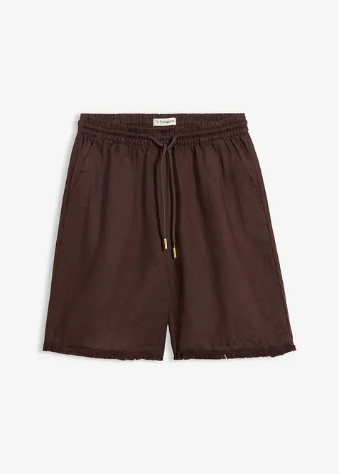 Bermuda in puro lino, bonprix