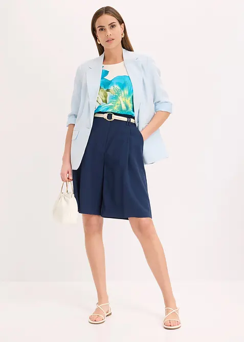 Bermuda in viscosa fluida, bonprix