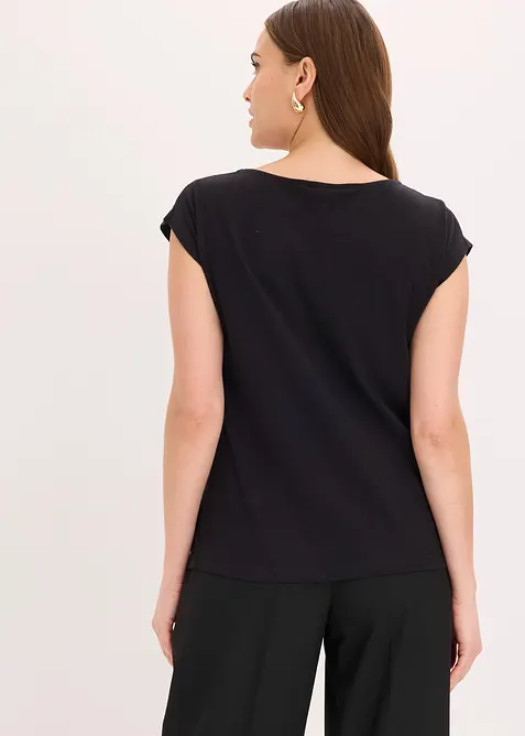 Maglia con paillettes, bonprix