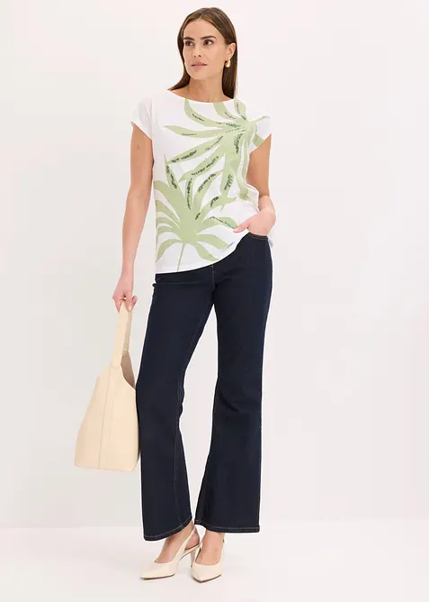 Maglia con paillettes, bonprix
