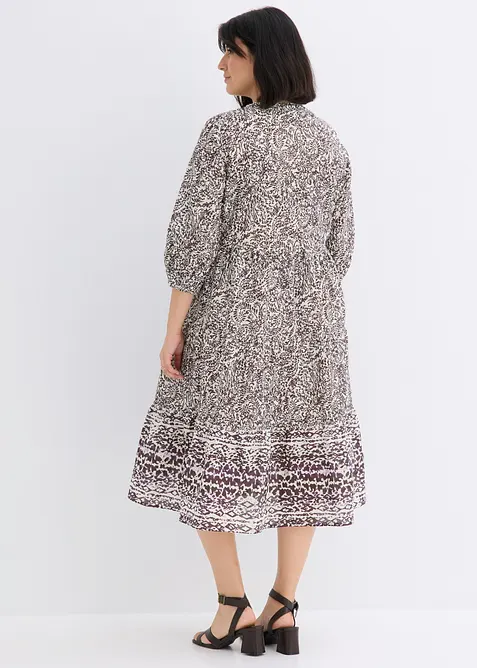 Abito midi in cotone leggero, bonprix