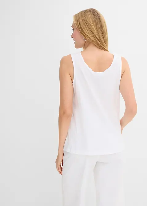 Top in puro cotone biologico, bonprix