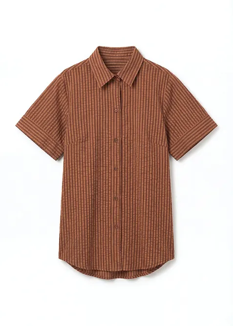 Camicia in seersucker, bonprix