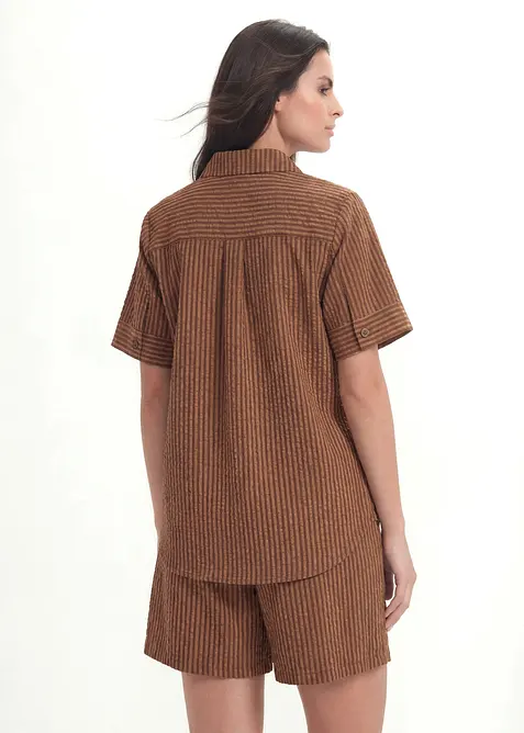 Camicia in seersucker, bonprix