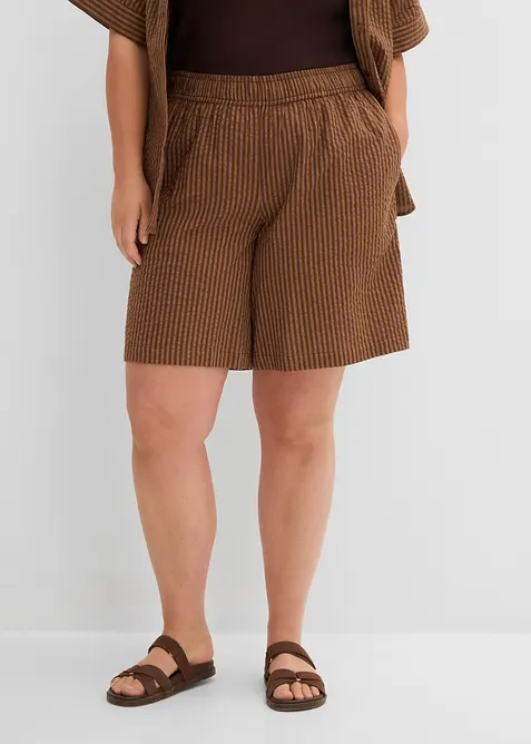 Shorts comodi con elastico in vita, bonprix
