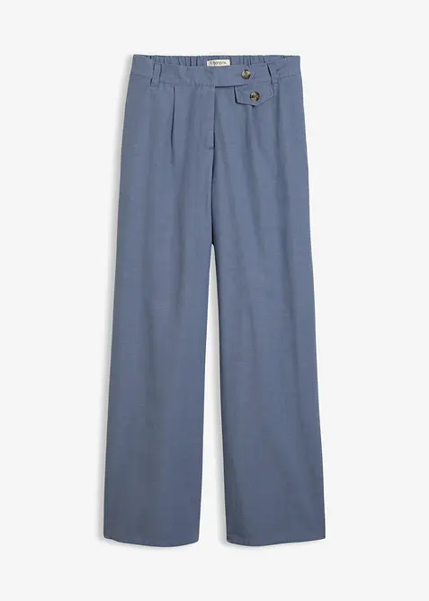 Pantaloni larghi con lyocell, bonprix