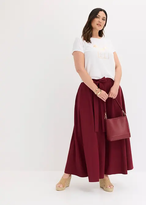 Maglia in cotone elasticizzato, bonprix