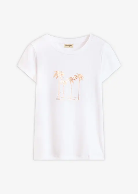 Maglia in cotone elasticizzato, bonprix