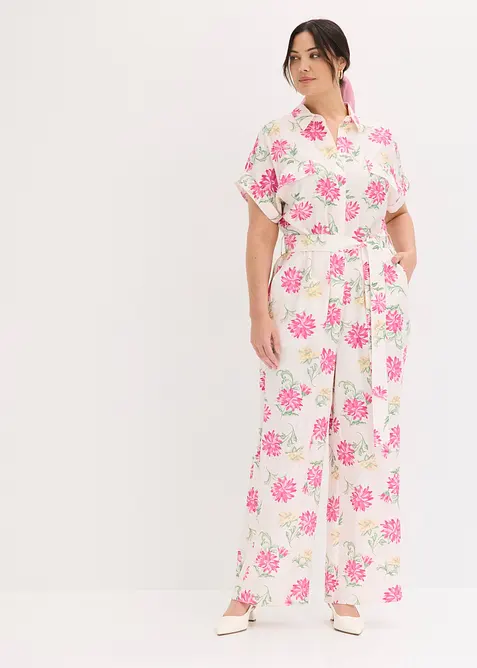 Tuta elegante in misto viscosa fluido, bonprix