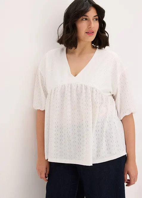 Tunica con ricami raffinati, bonprix