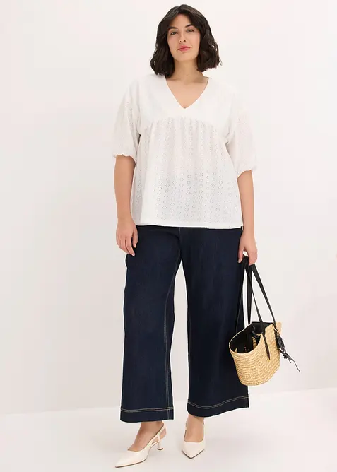 Tunica con ricami raffinati, bonprix