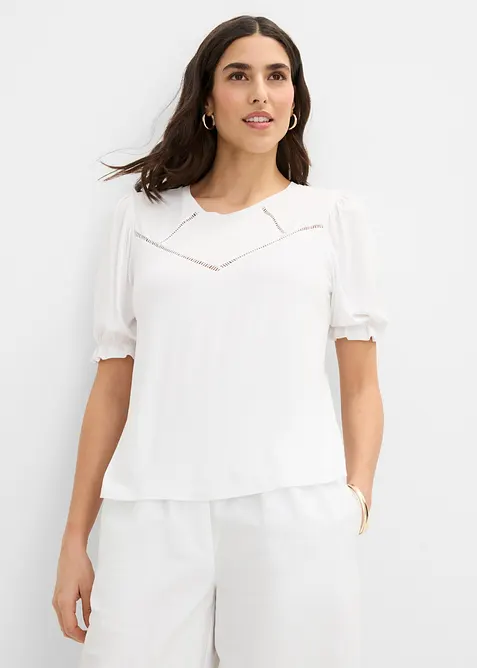 Maglia in misto viscosa, bonprix
