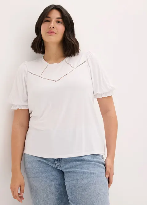 Maglia in misto viscosa, bonprix