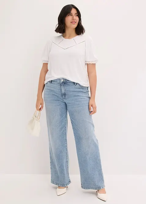 Maglia in misto viscosa, bonprix
