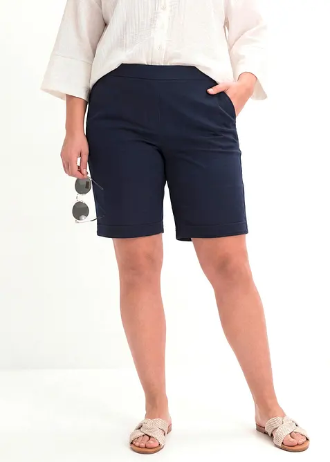 Bermuda in misto cotone, bonprix