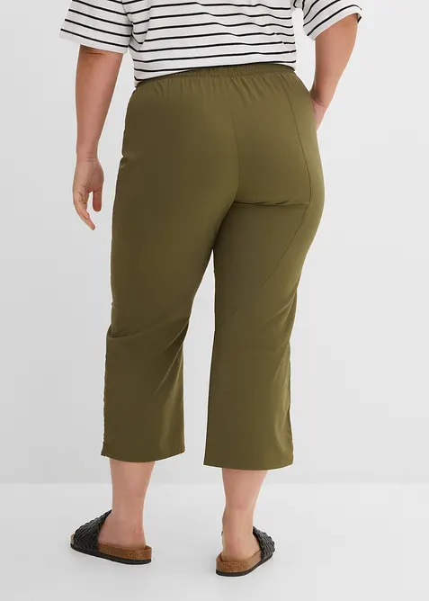 Pantaloni funzionali con arricciatura, ad asciugatura rapida, bonprix