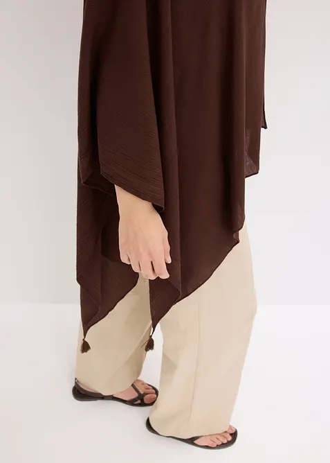 Poncho estivo in pura viscosa, bonprix