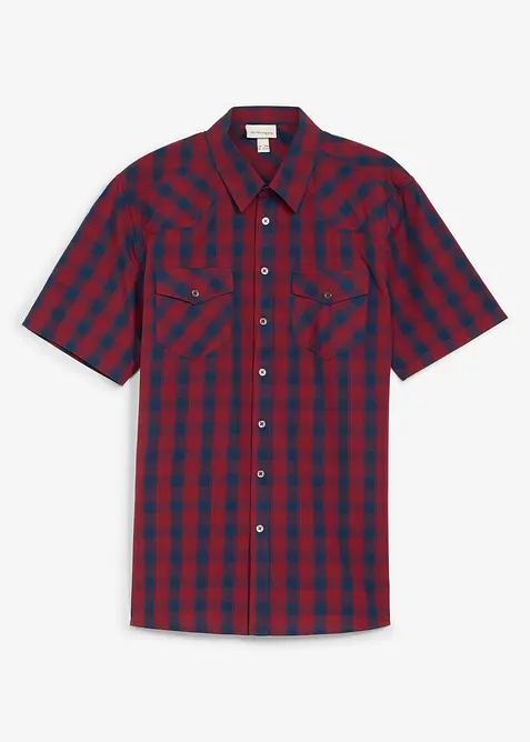 Camicia a maniche corte in puro cotone, bonprix