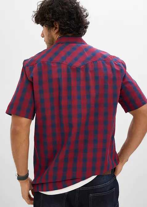 Camicia a maniche corte in puro cotone, bonprix