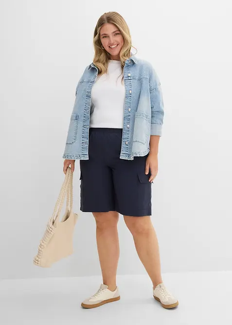 Bermuda sportivi cargo ad asciugatura rapida, bonprix