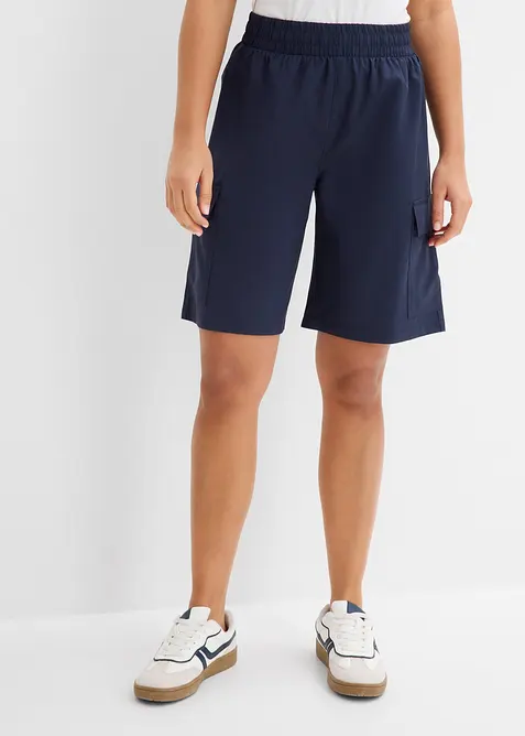 Bermuda sportivi cargo ad asciugatura rapida, bonprix