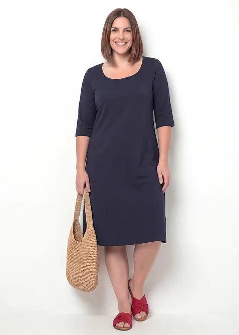 Abito in jersey di puro cotone biologico, bonprix