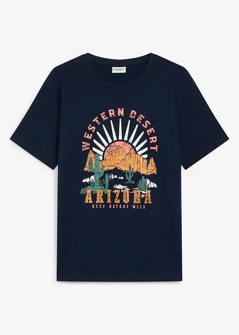 T-shirt in puro cotone biologico, bonprix