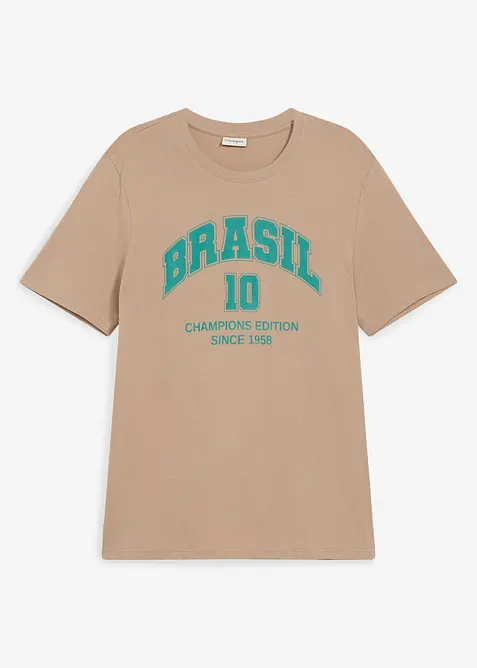 T-shirt del Brasile in puro cotone, bonprix