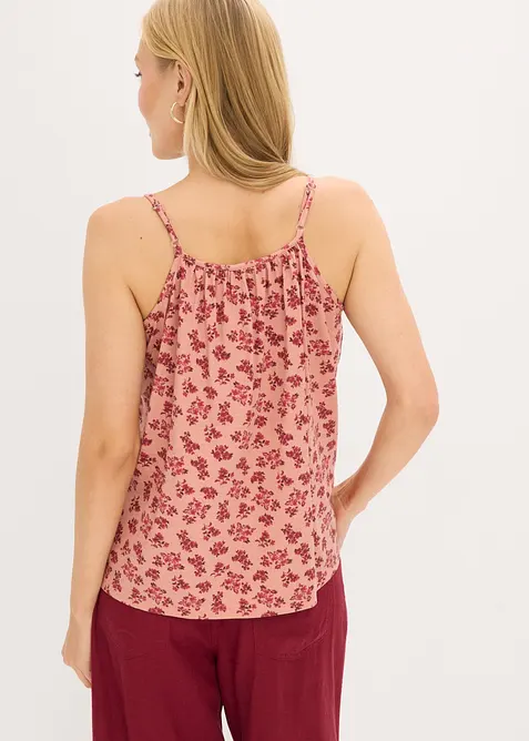 Top in viscosa con spalline sottili, bonprix